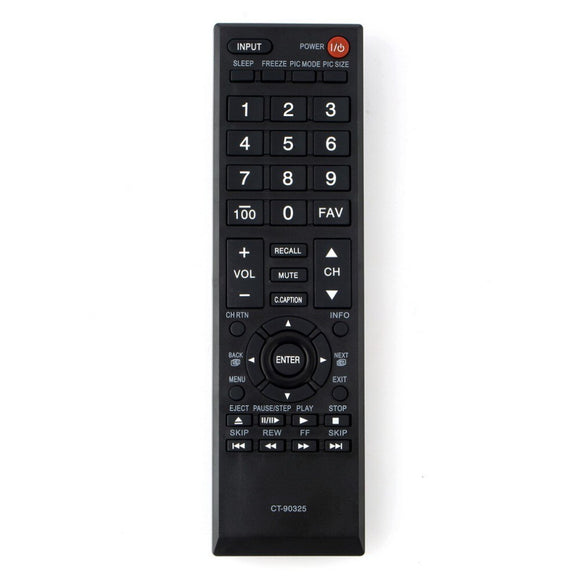 New Remote Control CT-90325 Suitable ForToshiba LED LCD TV Compatiable CT-90329 CT-90351 CT-90336 CT-90406