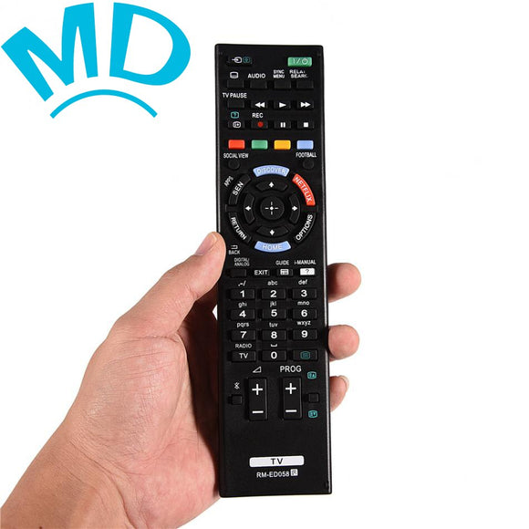 NEW Black Universal Remote Control Replacement for Sony RM-ED058 LCD LED Television TV Controller 100% New Brand High Quality
