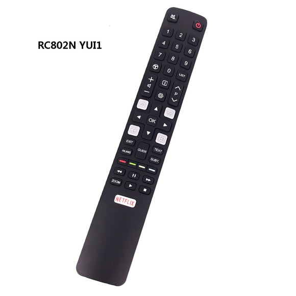 New Original RC802N YUI1 for TCL TV Remote Control for 49C2US 55C2US 65C2US 75C2US 43P20US Fernbedienung
