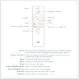 Used Replacement For Xiaomi mi tv Box S Voice Bluetooth Remote Control with the Google Assistant Control