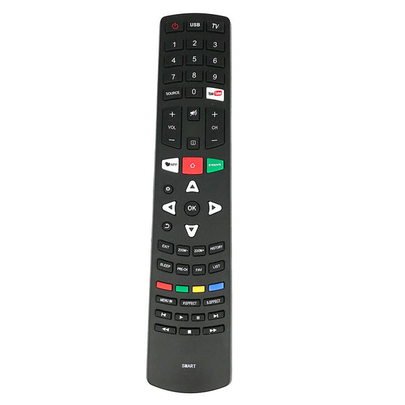 New Original for INTEX SMART TV Remote control with youtube eyesafe Fernbedienung
