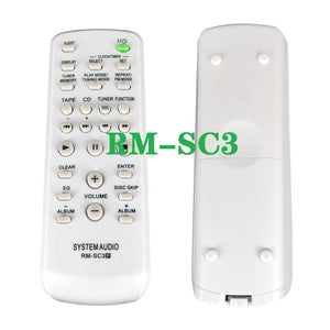 NEW Replacement for SONY CD HIFI System Audio Remote control RM-SC3 for CMTCP555 CMTHPX7 CMTNE5 LBTZX6 LBTZX8 LBTZX9 MHCGX250