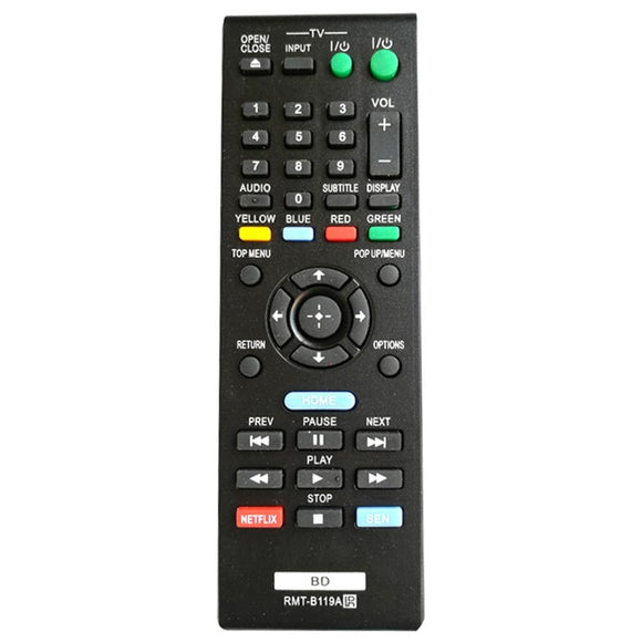 New Replacement Remote Control RMT-B119A For Sony Blu-Ray Disc DVD Player BDP-BX59 BDP-S390 BDP-S590 BDP-BX110 BDP-S1100