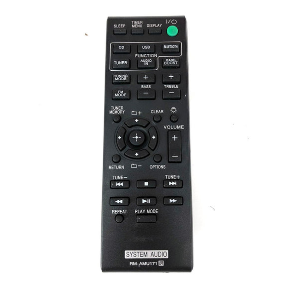 NEW Replacement Remote control For Sony RM-AMU171 for CMT-SBT100 HCD-SBT100 CMT-SBT100B HCD-SBT100BAV SYSTEM AUDIO Fernbedienung