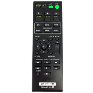 New Remote Control RM-ANP109 RM-ANP105 for Sony AV SYSTEM RM-ANP084 RM-ANP085 SA-CT260 SA-CT260H SA-WCT260 HT-CT260