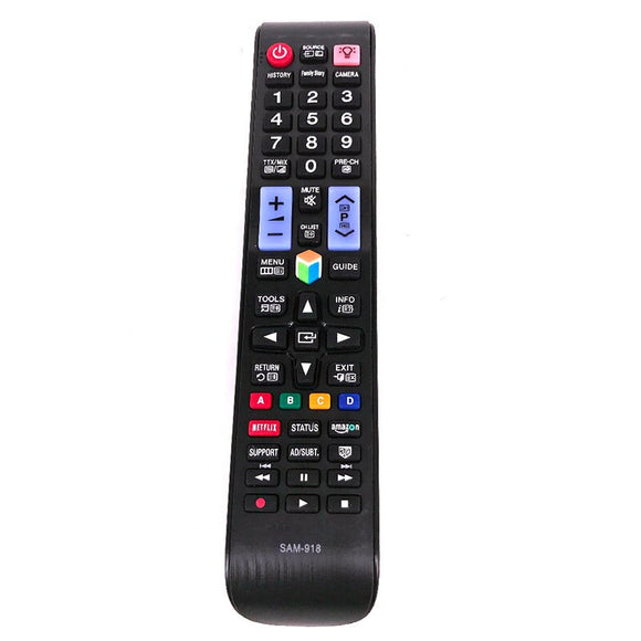 New remote control SAM-918 Universal For Samsung TV 3D LCD TV Controle remoto telecomando With NETFLIX AMAZON