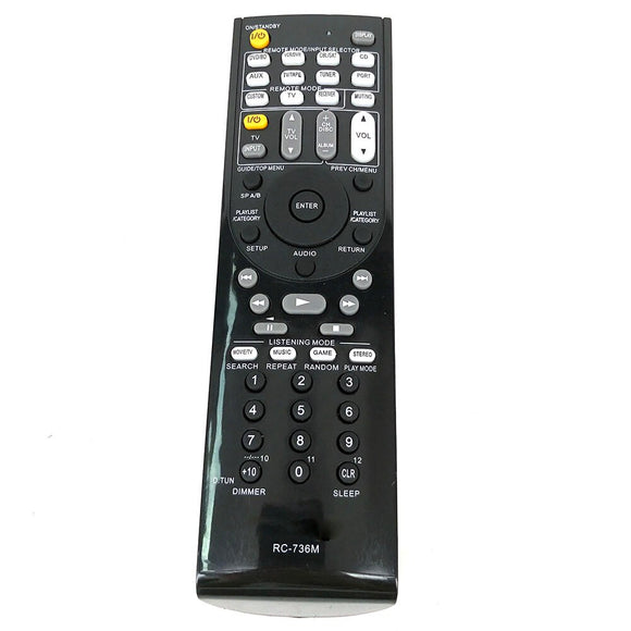 NEW remote control RC-736M For ONKYO AV Receiver RC-737M RC-801M RC-836M RC-865M RC-896M RC-762M RC-764M RC-810M