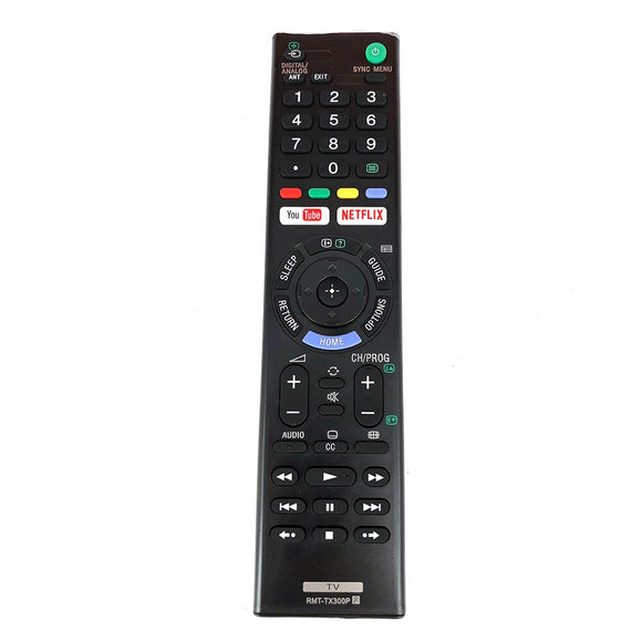 NEW RMT-TX300P Remote control For Sony 4K HDR Ultra HD TV RMT-TX300B RMT-TX300U YOUTUBE / NETFLIX Fernbedienung controle remoto