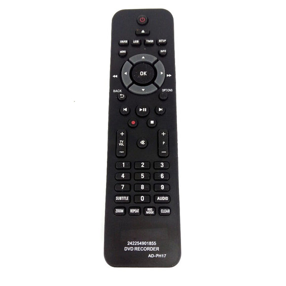 NEW AD-PH17 Replacement for Philips DVD Recorder Remote control 24225490185 Fernbedienung