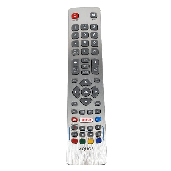 NEW Genuine Original  for Sharp Aquos HD Smart LED TV Remote Control DH1901091551 With YouTube NETFLIX Key Fernbedienung