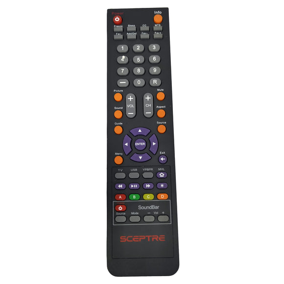 NEW Original for Sceptre 142022370010C Remote control for x405bvfmdu x405bv-fmdu x405bvfmqr x405bv-fmqr x409bvfhdr