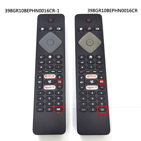 New Original For Philips TV Remote Control 398GR10BEPHN0016CR with netflix eakuten tv Fernbedienung