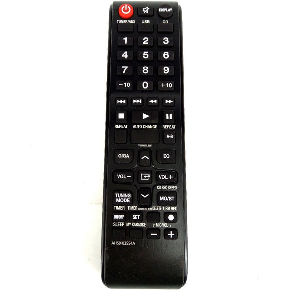 New Original Remote Control For SAMSUNG AH59-02554A for MX-F630 MX-F830 Audio System Fernbedienung Free shipping