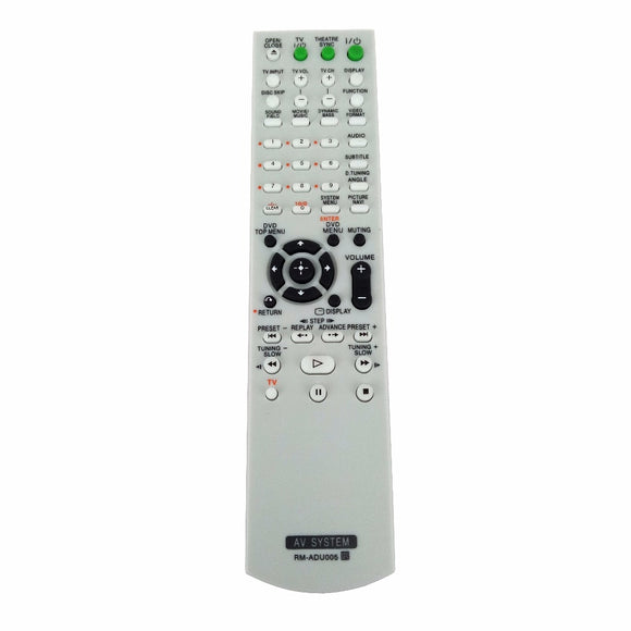 RM-ADU005 Remote control for Sony DVD Home Theater System DAV-DZ630 HCD-DZ630 DAV-HDX265