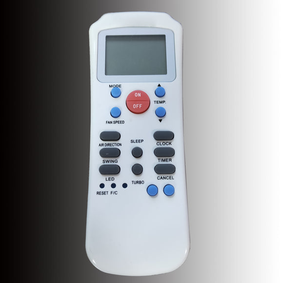 Replacement for Midea Carrier Springer Split And Portable Air Conditioner Remote Control R14A/E Compatible with R14A/CE