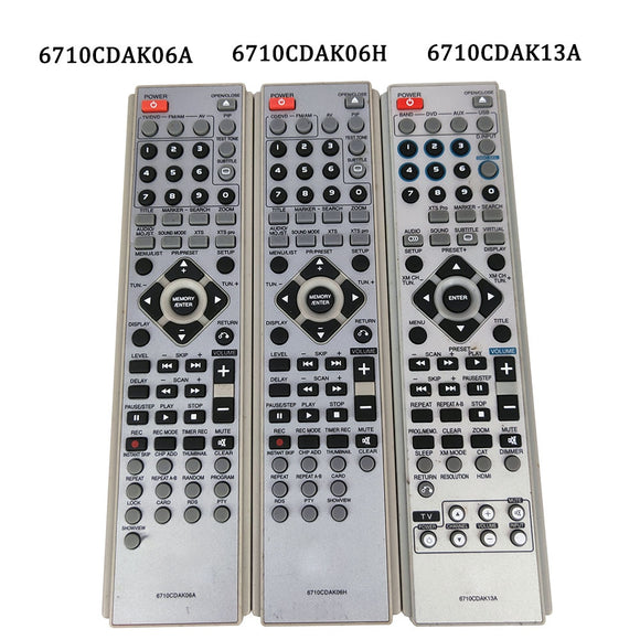 Used Original 6710CDAK06A 6710CDAK06H 6710CDAK13A for LG Home Theater System Remote Control Fernbedienung