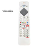 Used Original for PHILIPS TV Remote control 398GM10WEPHN0001HT 398GR10WEPHN001BC YKF456-003 BRC0884406/01 with Netflix TV