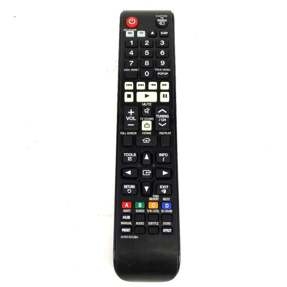 used-Scratc Original for SAMSUNG Home Theater 3D Blu-Ray Remote control AH59-02538A 02538A for HTF5500W HTF6500W HTFM53 HTFM65WC